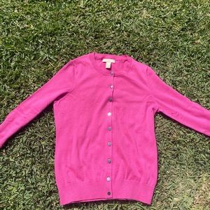 Bubblegum Pink Cardigan by Banana Republic